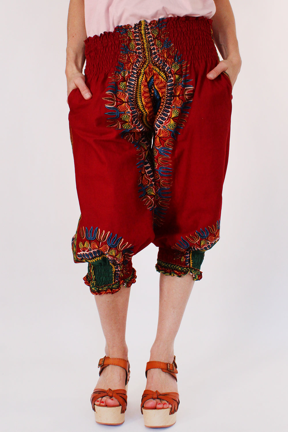 Vintage Dashiki pofbroek