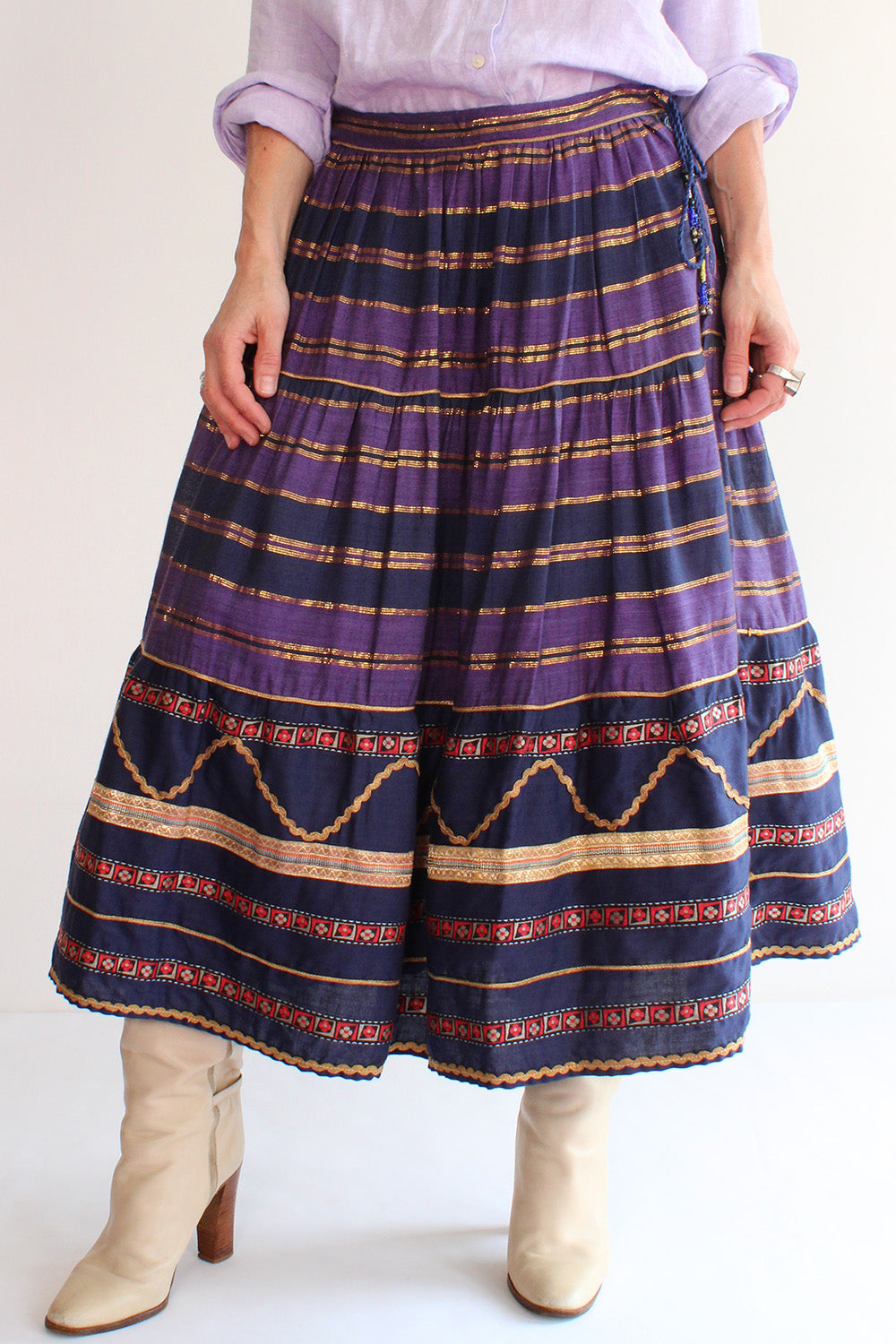 Vintage Indiase hippie rok