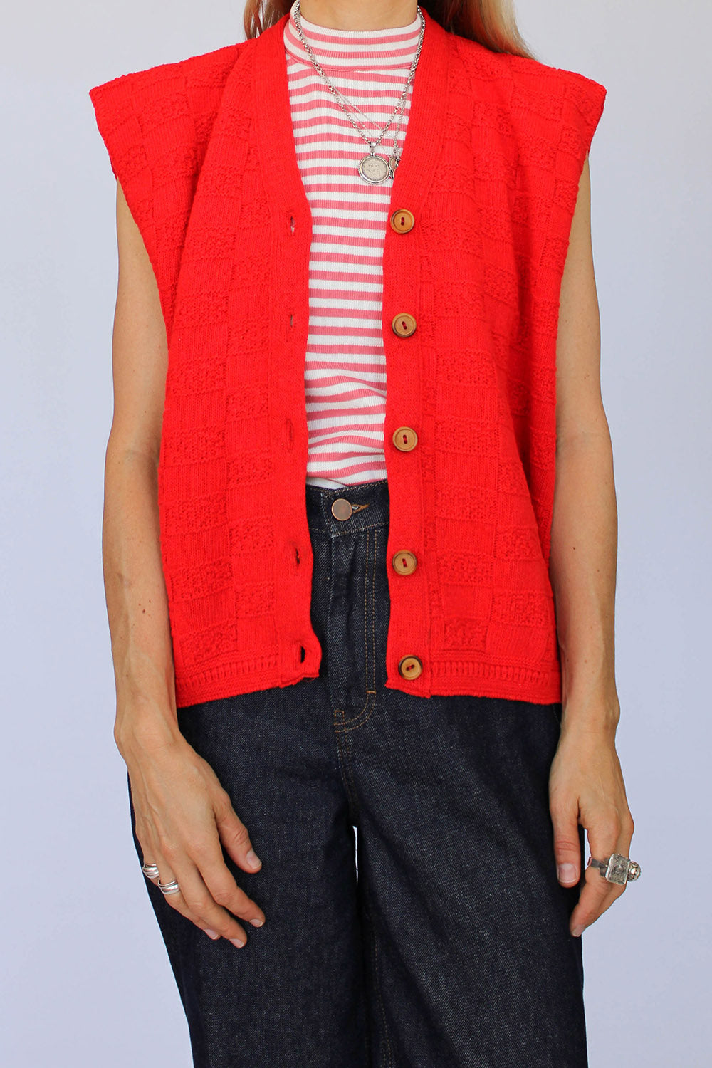 70s vintage mouwloos vest_2