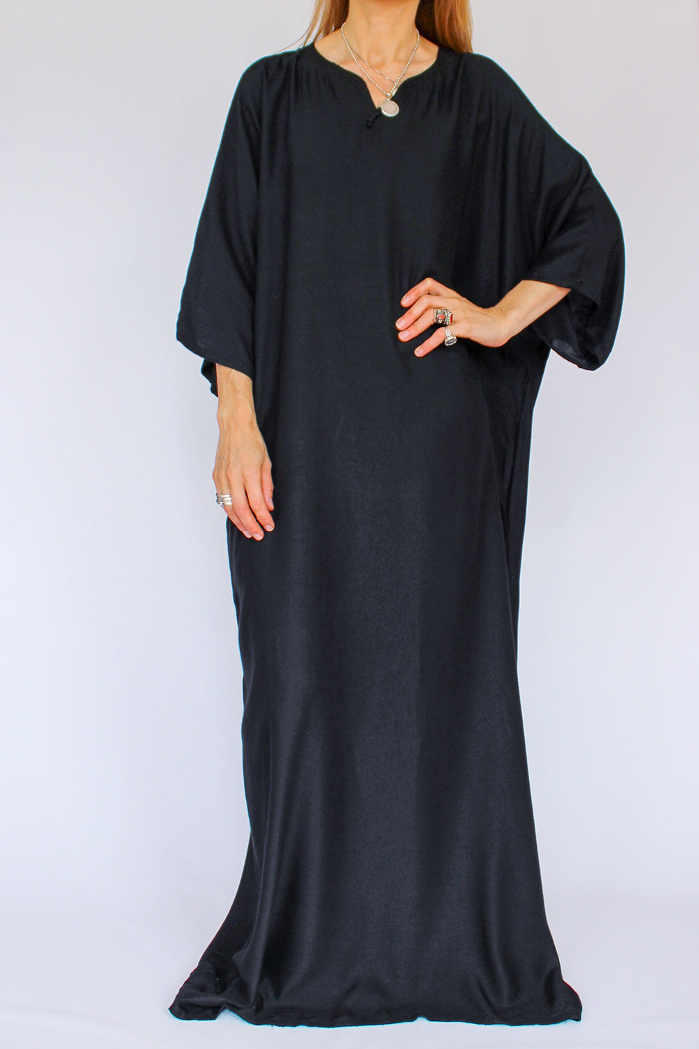 Vintage soepelvallende kaftan