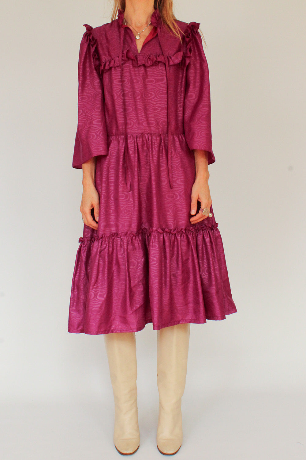 Vintage 1970s trapeze jurk