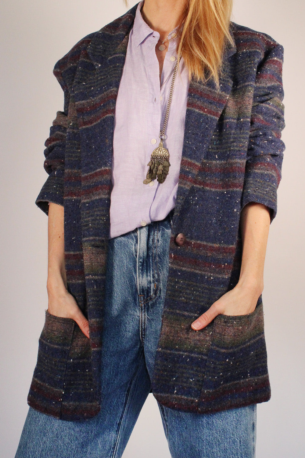Vintage 80s Southwestern blazer