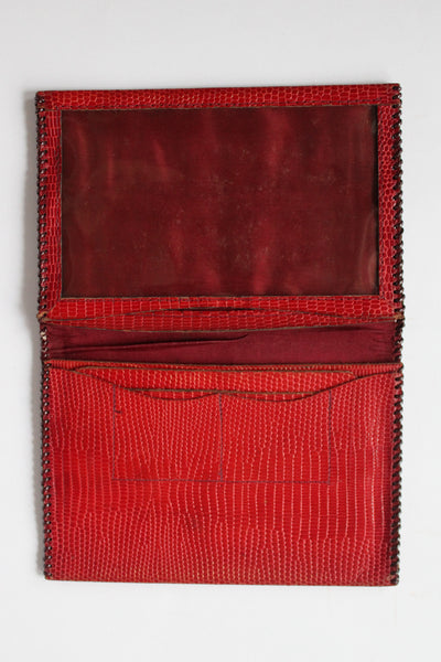 Vintage Handgemaakte portemonnee