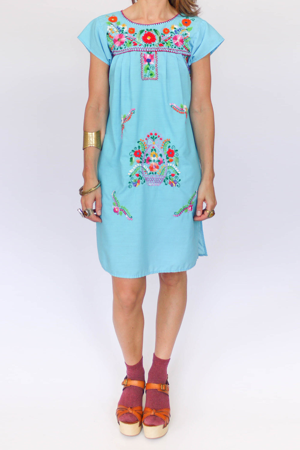 Vintage Mexicaanse Oaxaca jurk