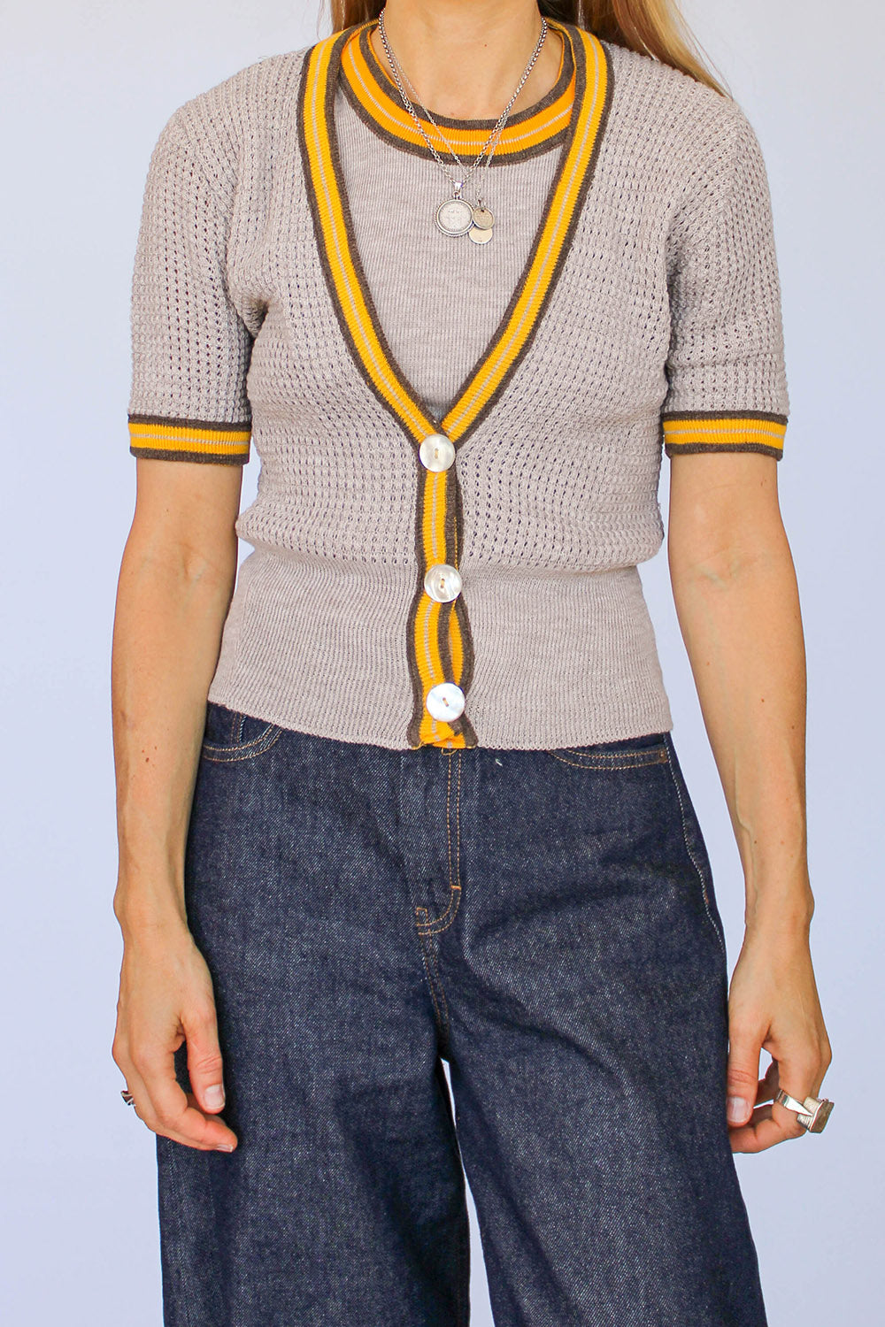 Vintage jaren 70 twinset_1