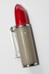 Vintage lipstick broche