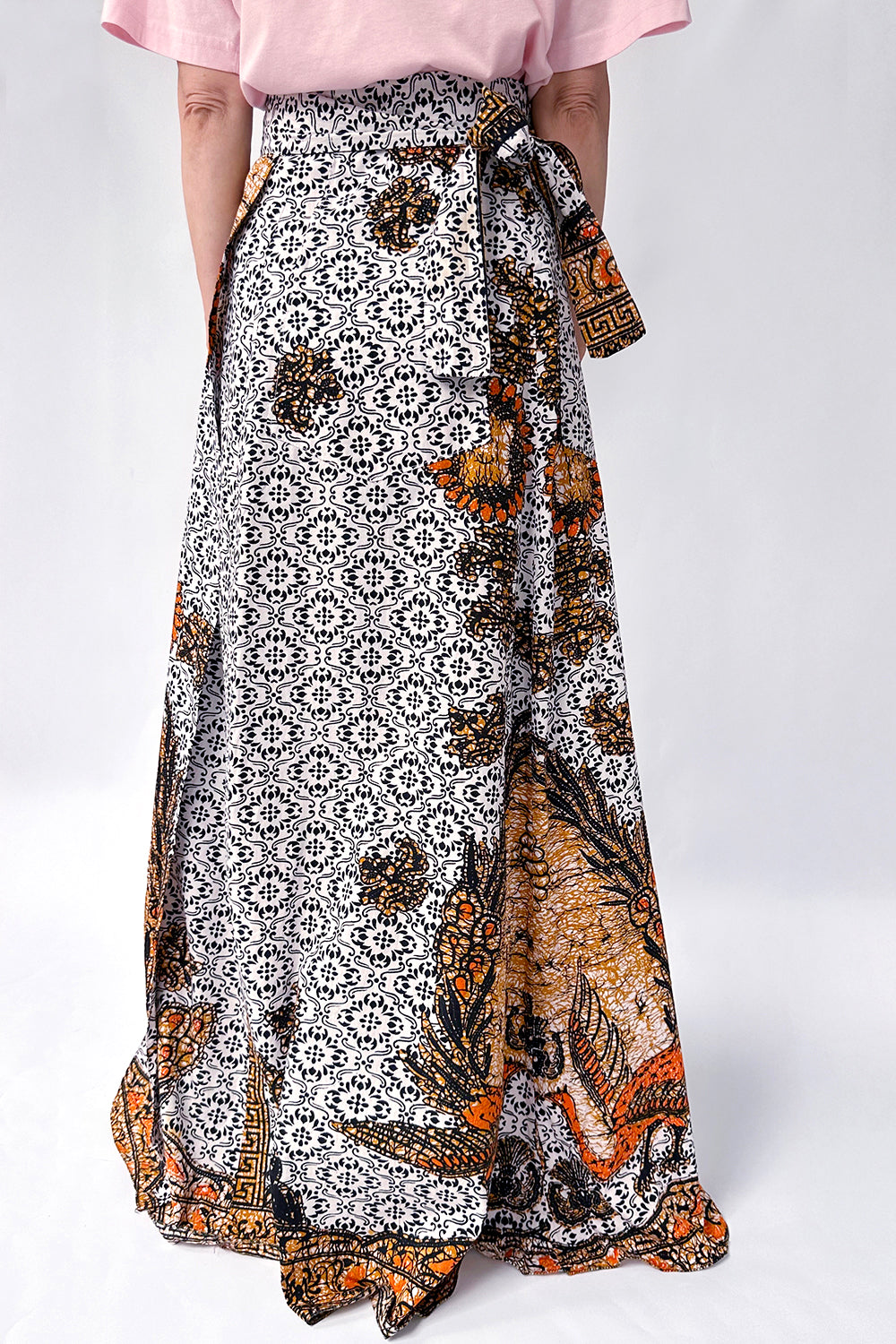 70s vintage Batik wikkelrok