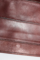 70s vintage leren handtas