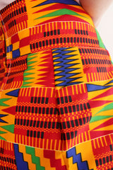 Handgemaakte Afrikaanse batik kokerrok