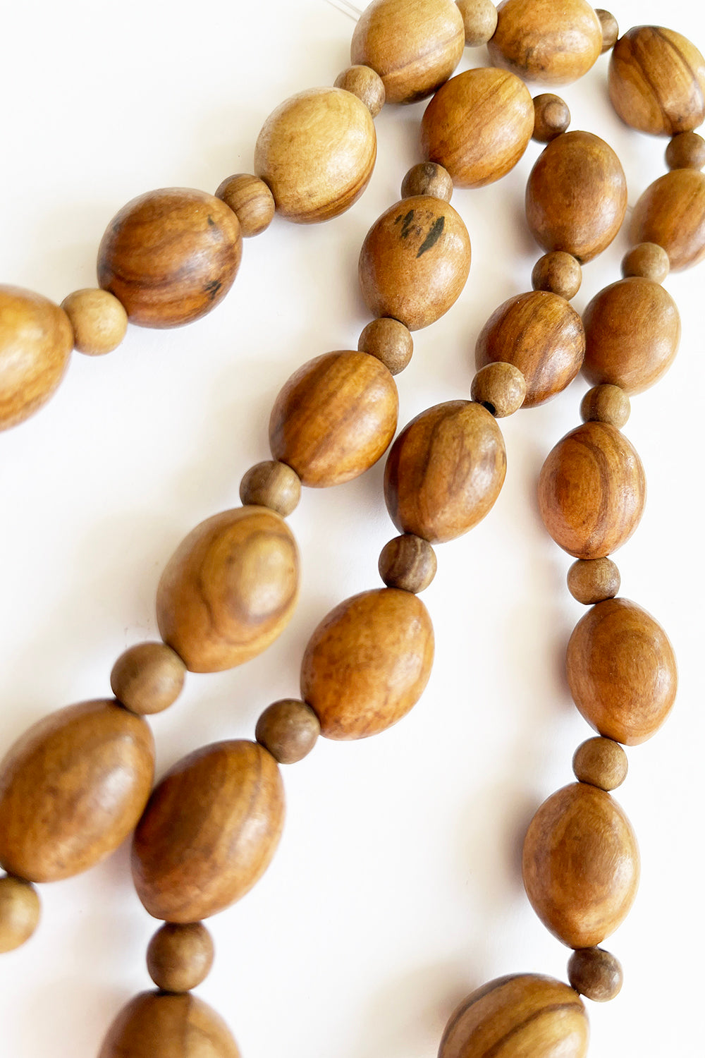 Handgemaakte vintage kralenketting