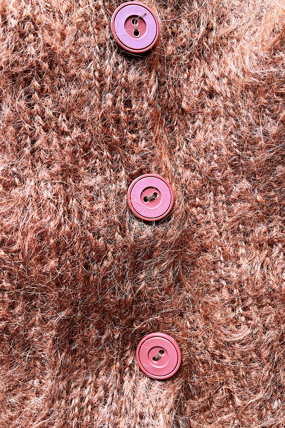 Vintage oversized 1980s Mohair vest