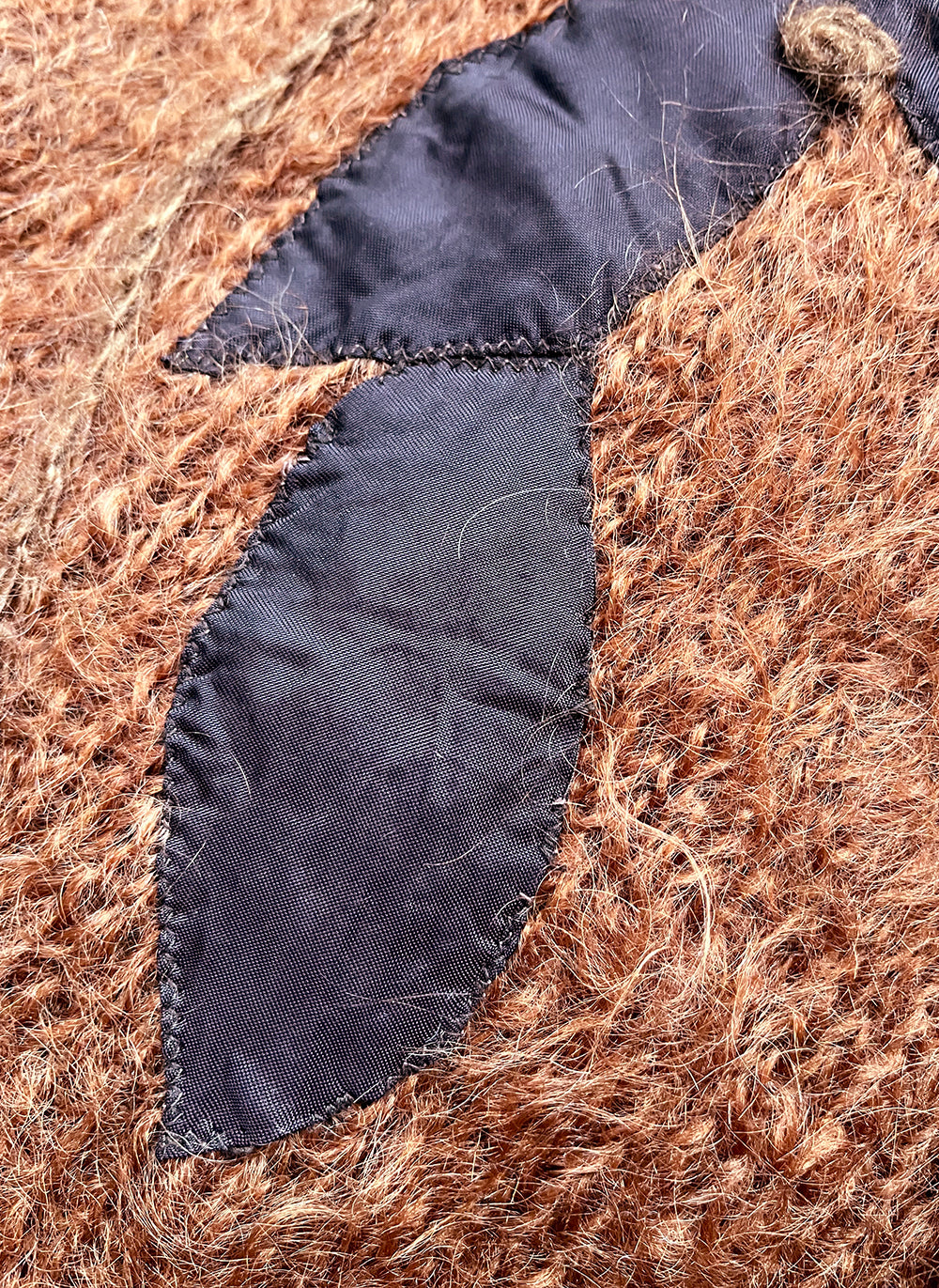 Vintage oversized 1980s Mohair vest