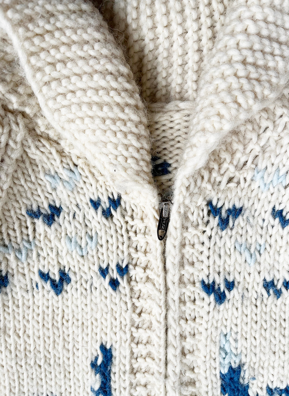 Vintage handgemaakt Cowichan vest