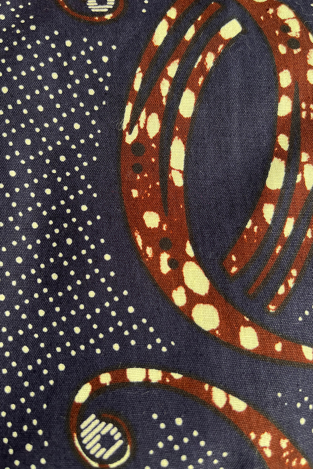 Vintage Handgemaakte Afrikaanse Batik Rok