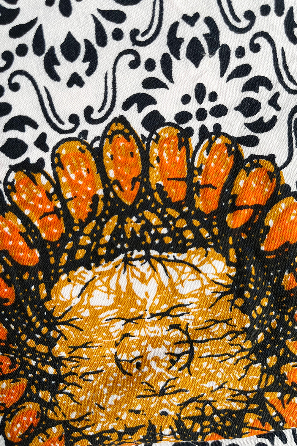 70s vintage Batik wikkelrok