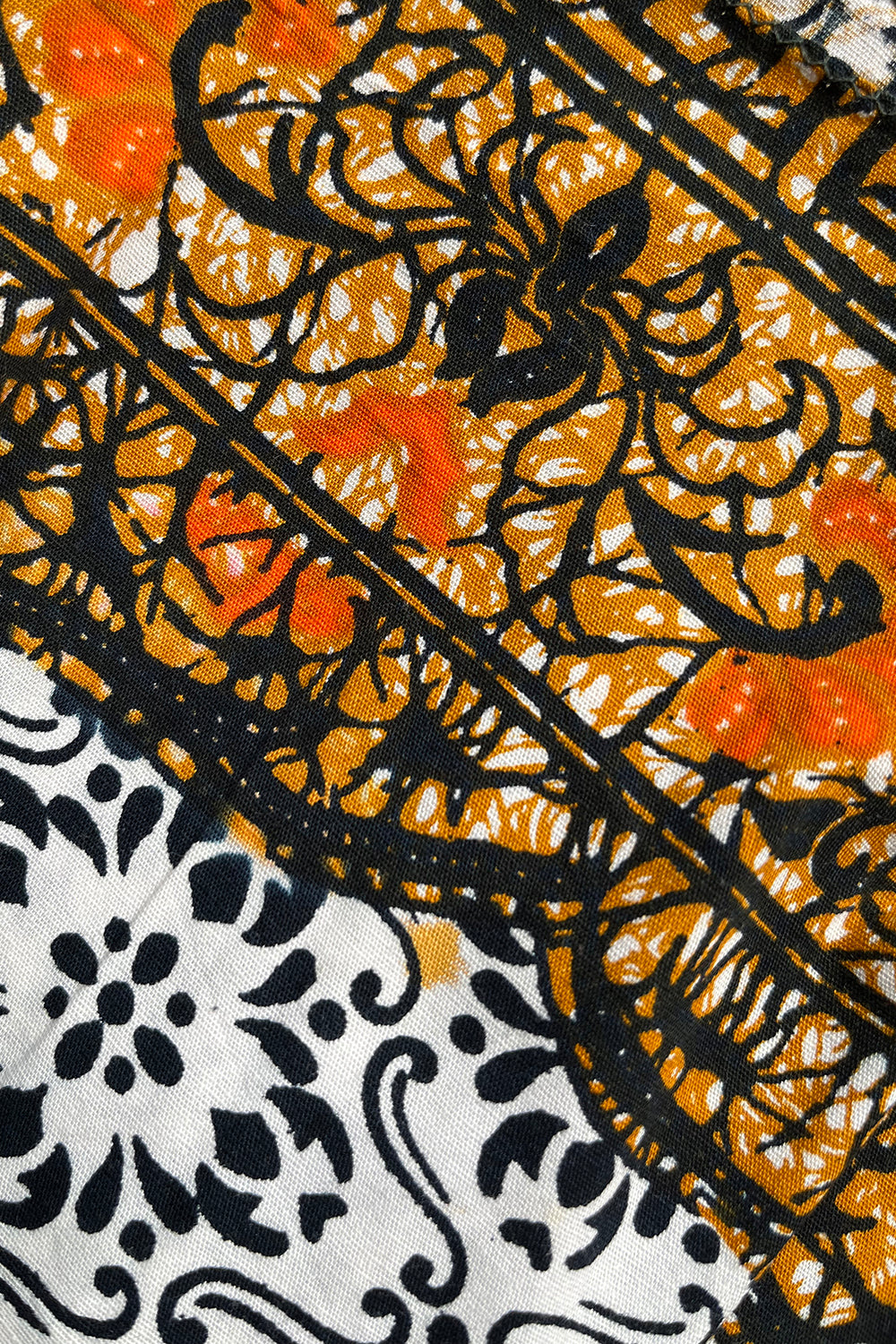 70s vintage Batik wikkelrok