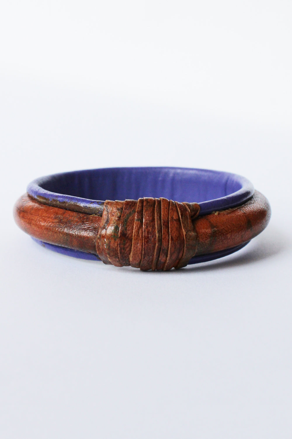 Vintage armband van leer