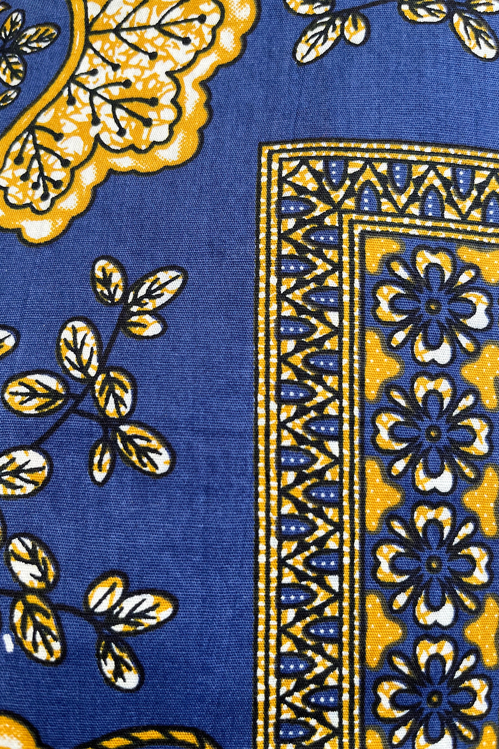 Vintage 70s Handgemaakte Batik Wikkelrok