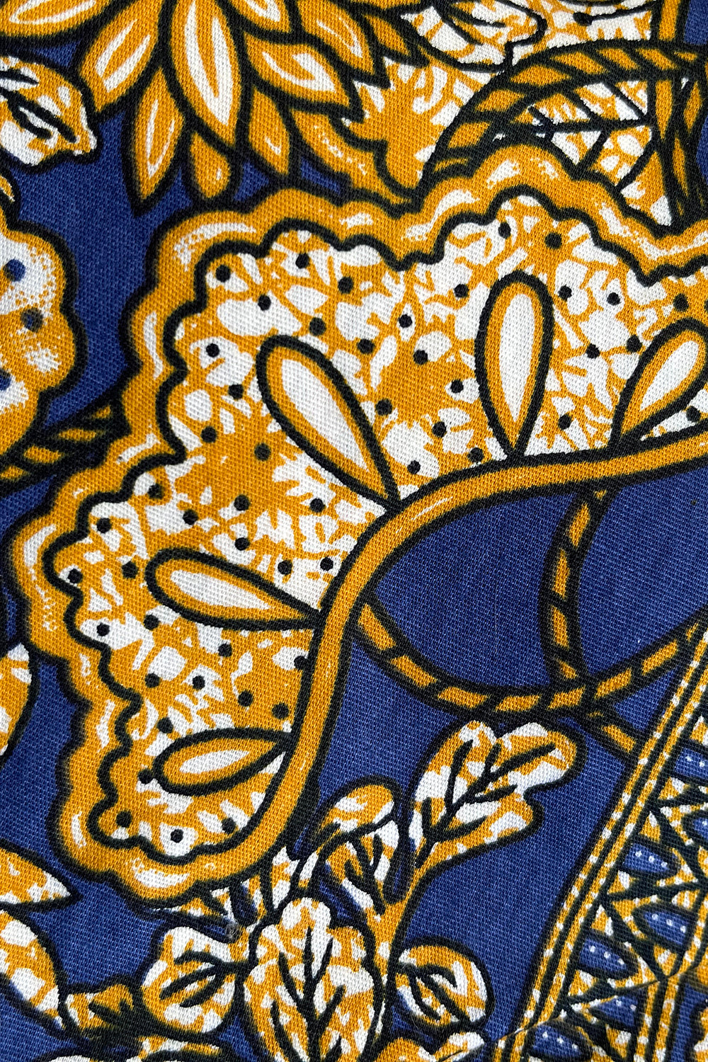 Vintage 70s Handgemaakte Batik Wikkelrok