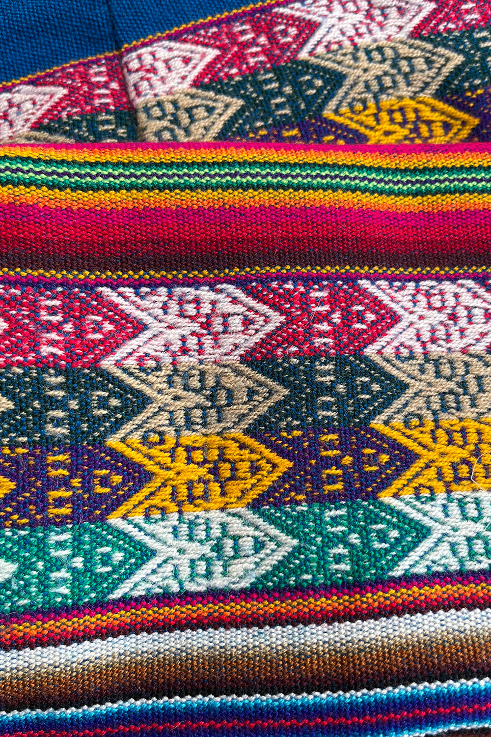 Vintage Jaren 70 Geweven Ethnic Rok