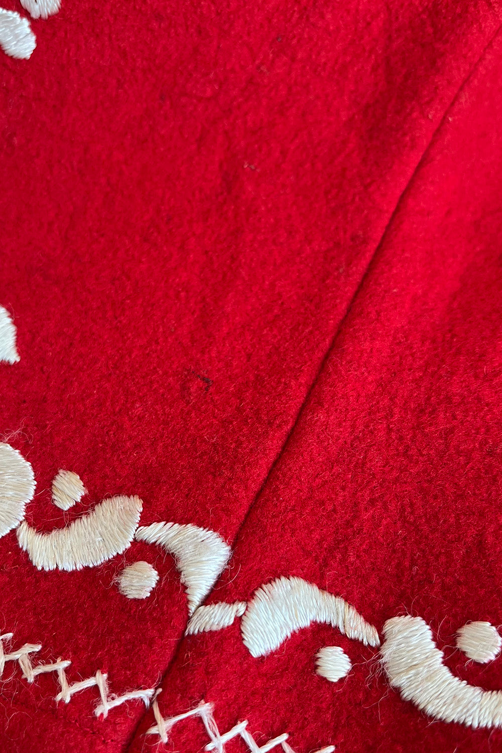 Vintage geborduurd Folklore gilet