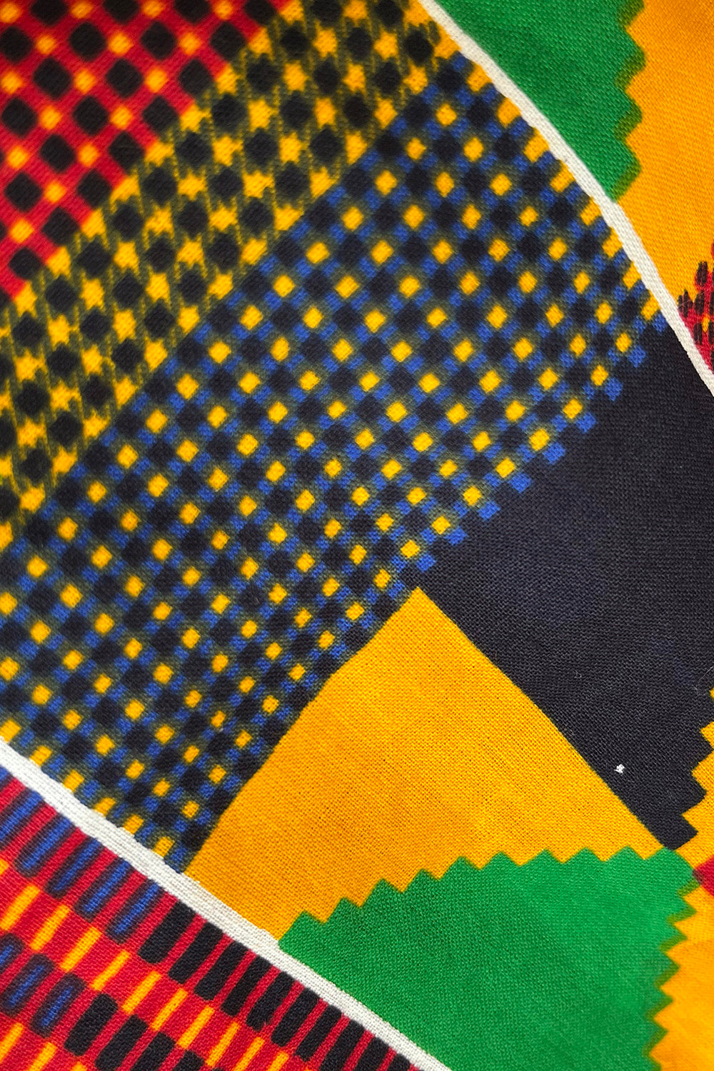 Vintage Afrikaanse Batik tuniek
