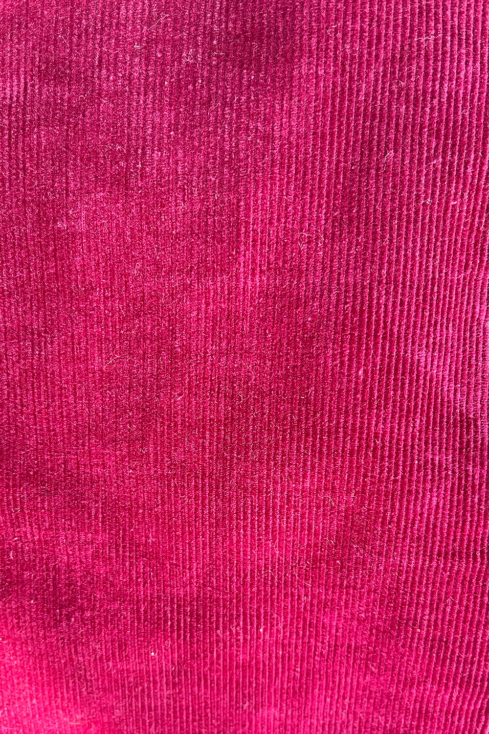 Vintage 70s corduroy broek – detailopname corduroy stof en textuur