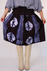 Vintage 1970s Tie Dye rok