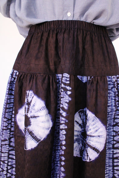 Vintage 1970s Tie Dye rok