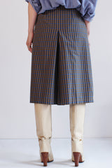 Vintage 1970s geruite culotte