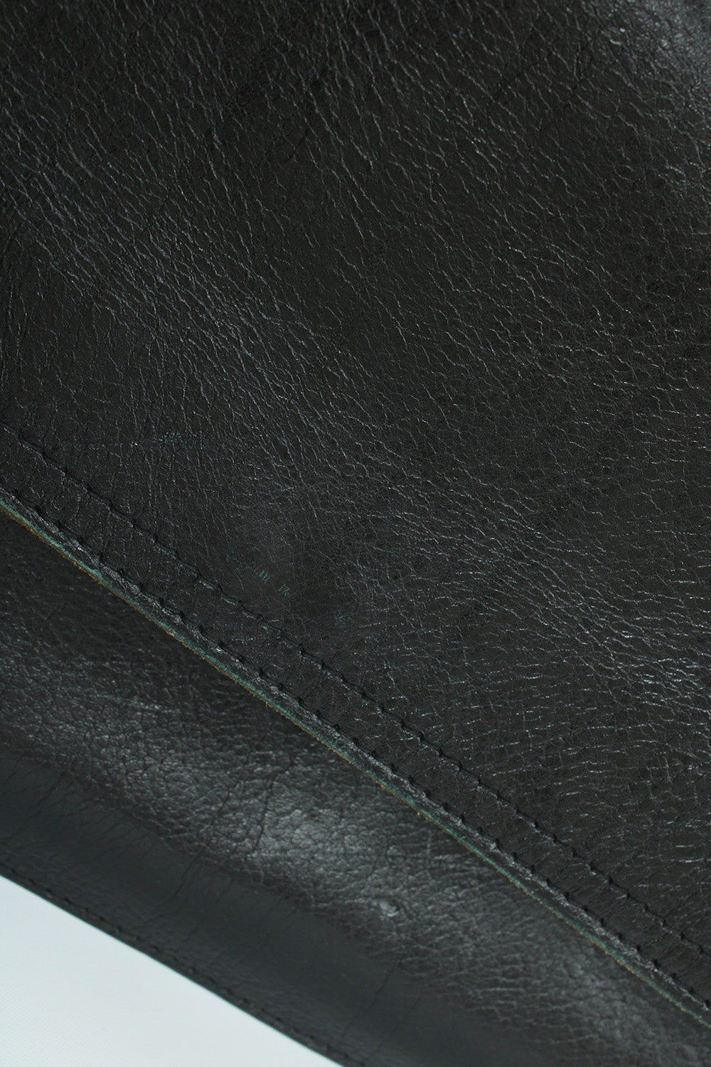 Vintage 1970s leren schoudertas