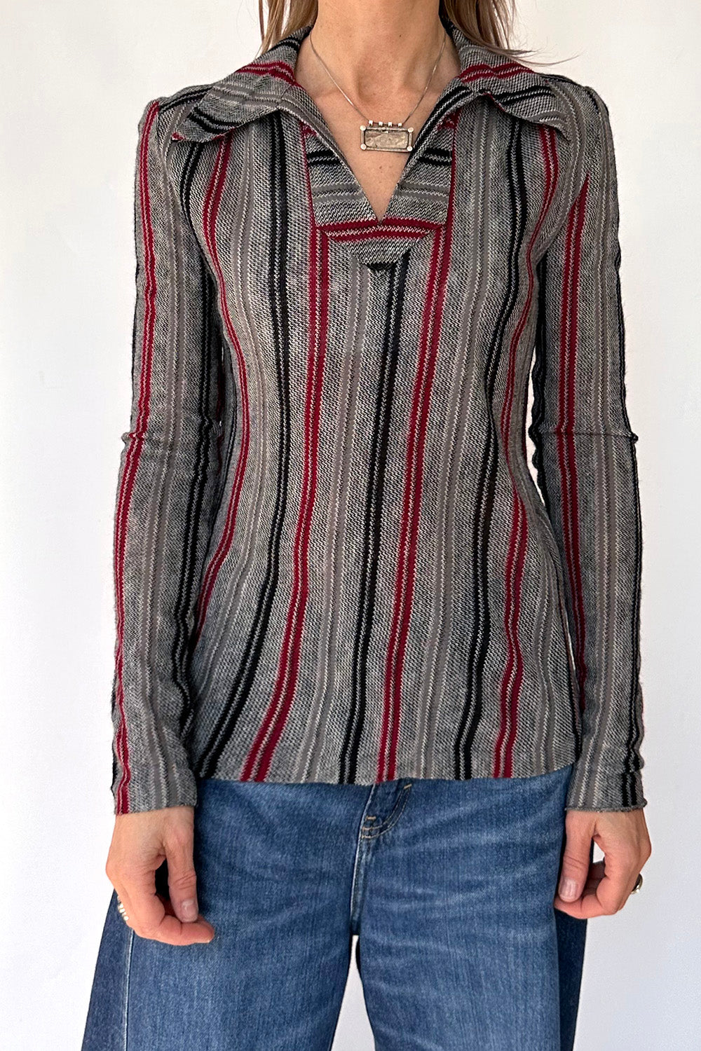 Vintage deadstock top jaren 70 complete look overzicht