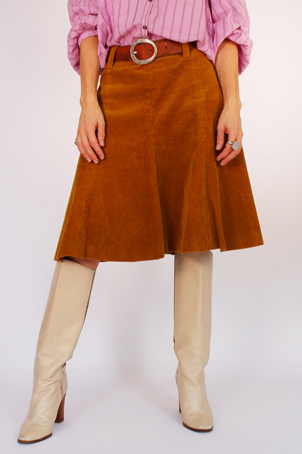 Vintage 70s corduroy rok