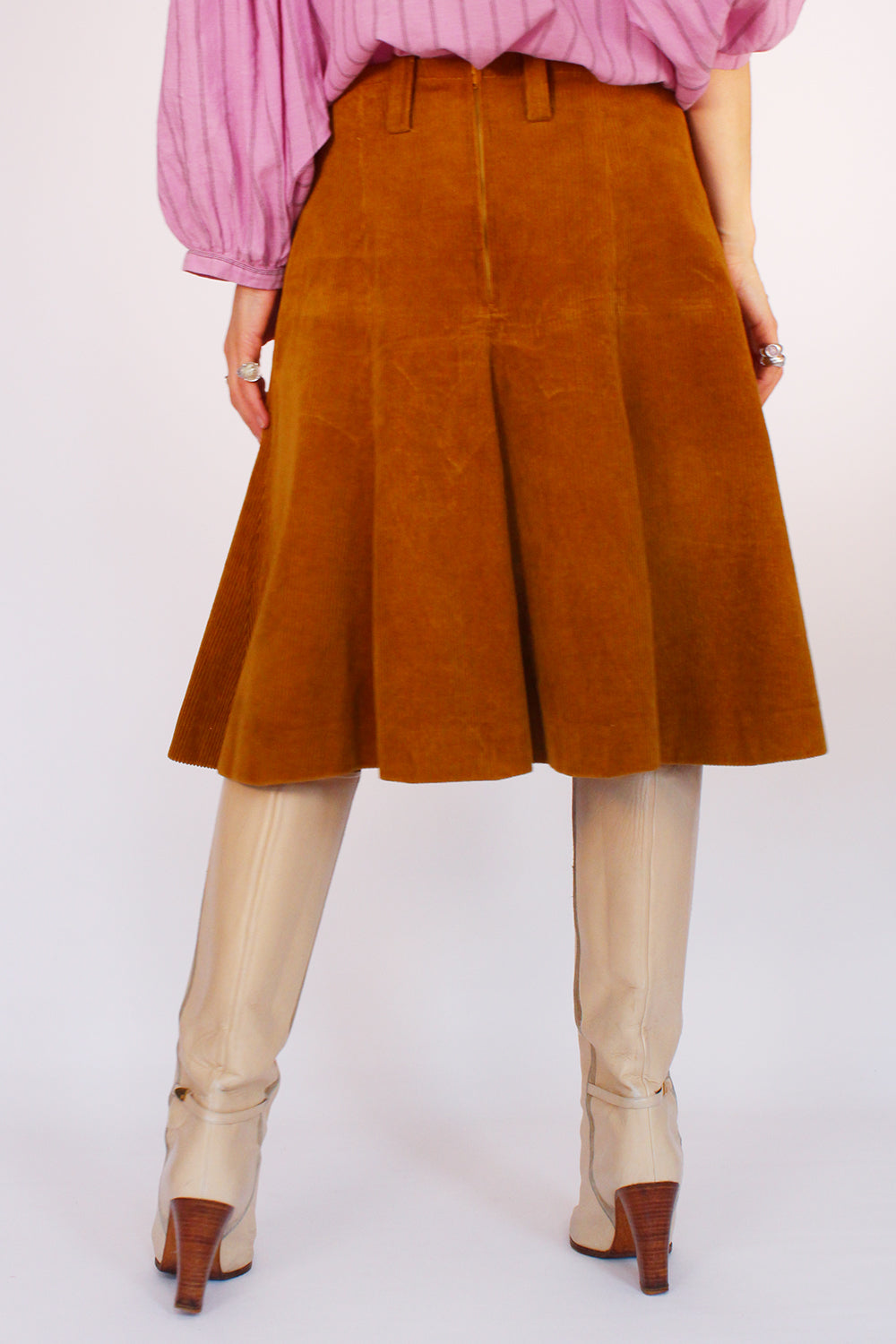 Vintage 70s corduroy rok