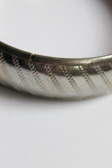 Vintage 70s metalen armband