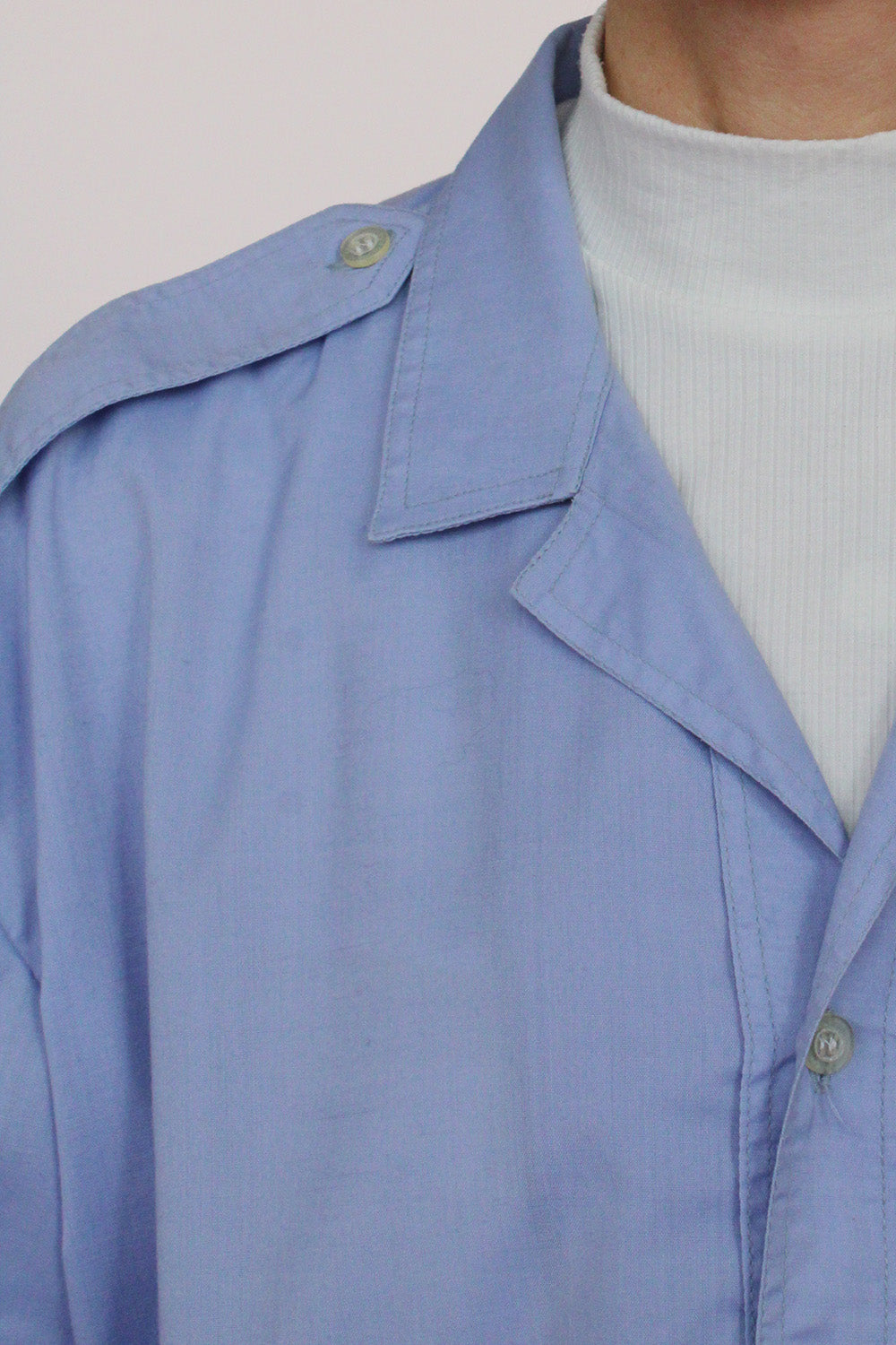 Vintage 70s overhemd met korte mouw