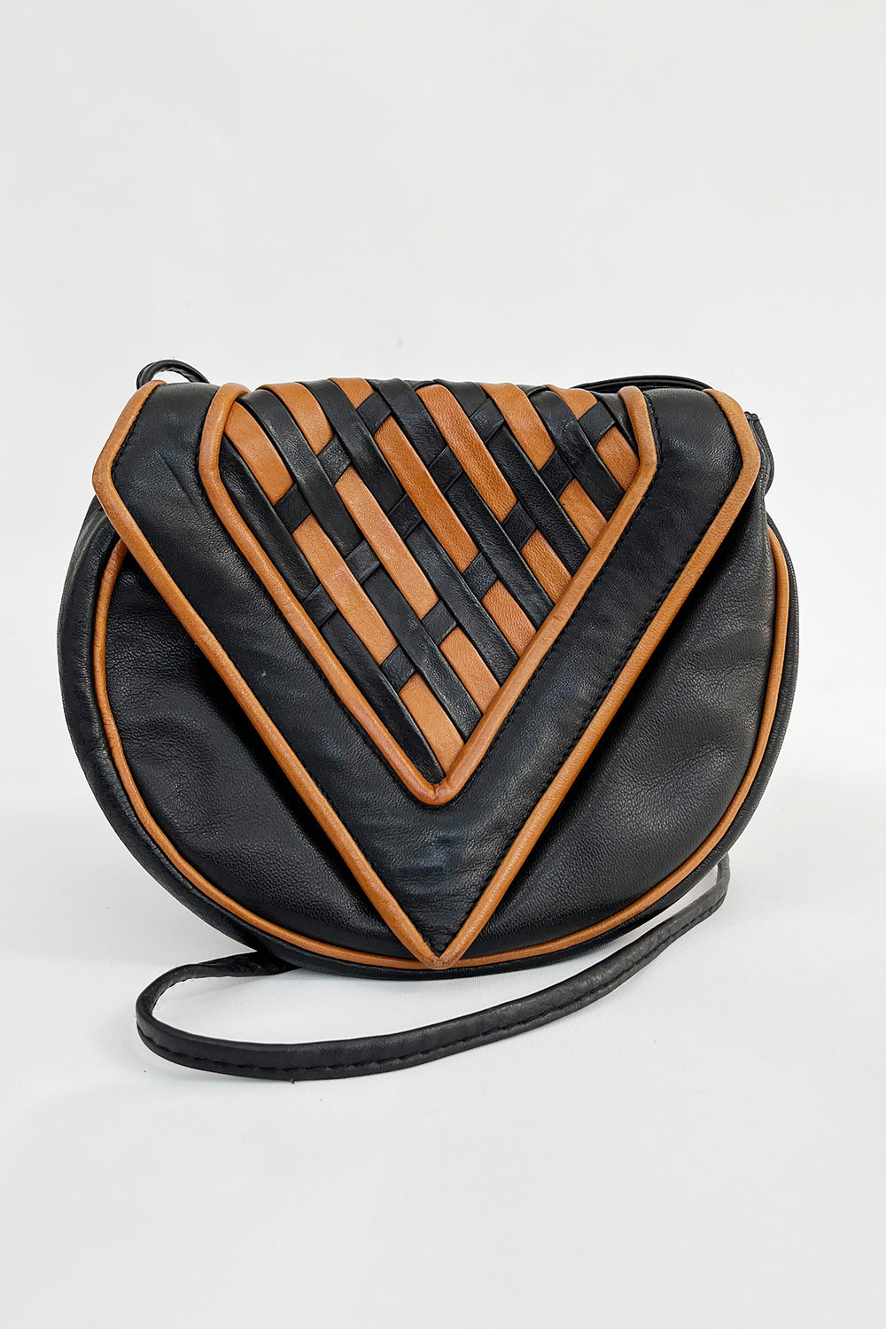 Vintage 80s schoudertas