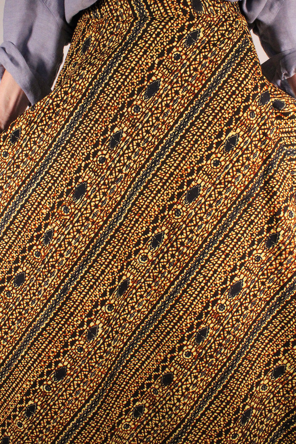 Vintage Batik wikkelrok