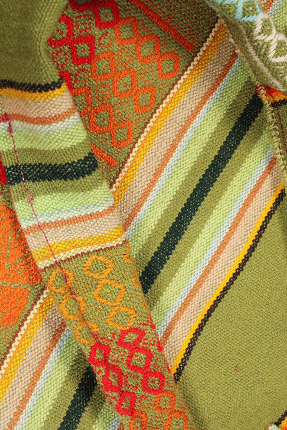 Vintage Ethnic katoenen schoudertas