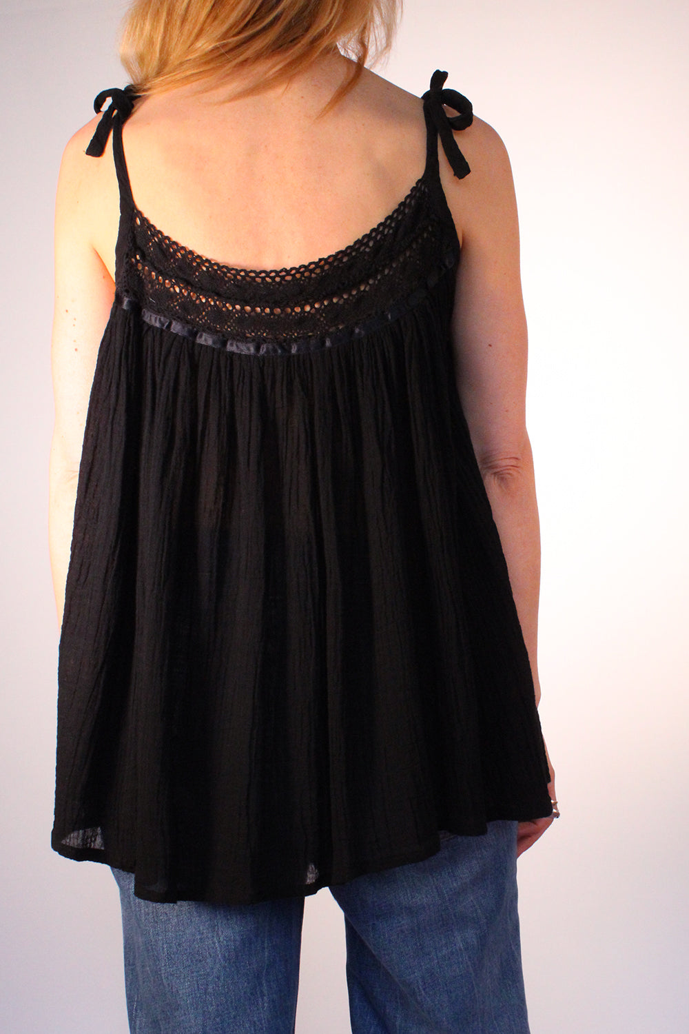 Vintage Indiase babydoll top