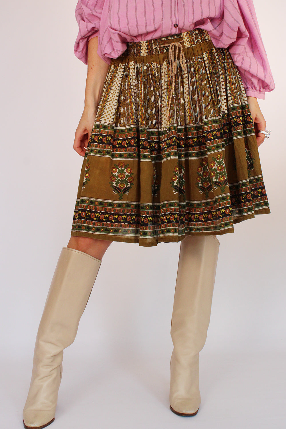 Vintage Indiase hippie rok
