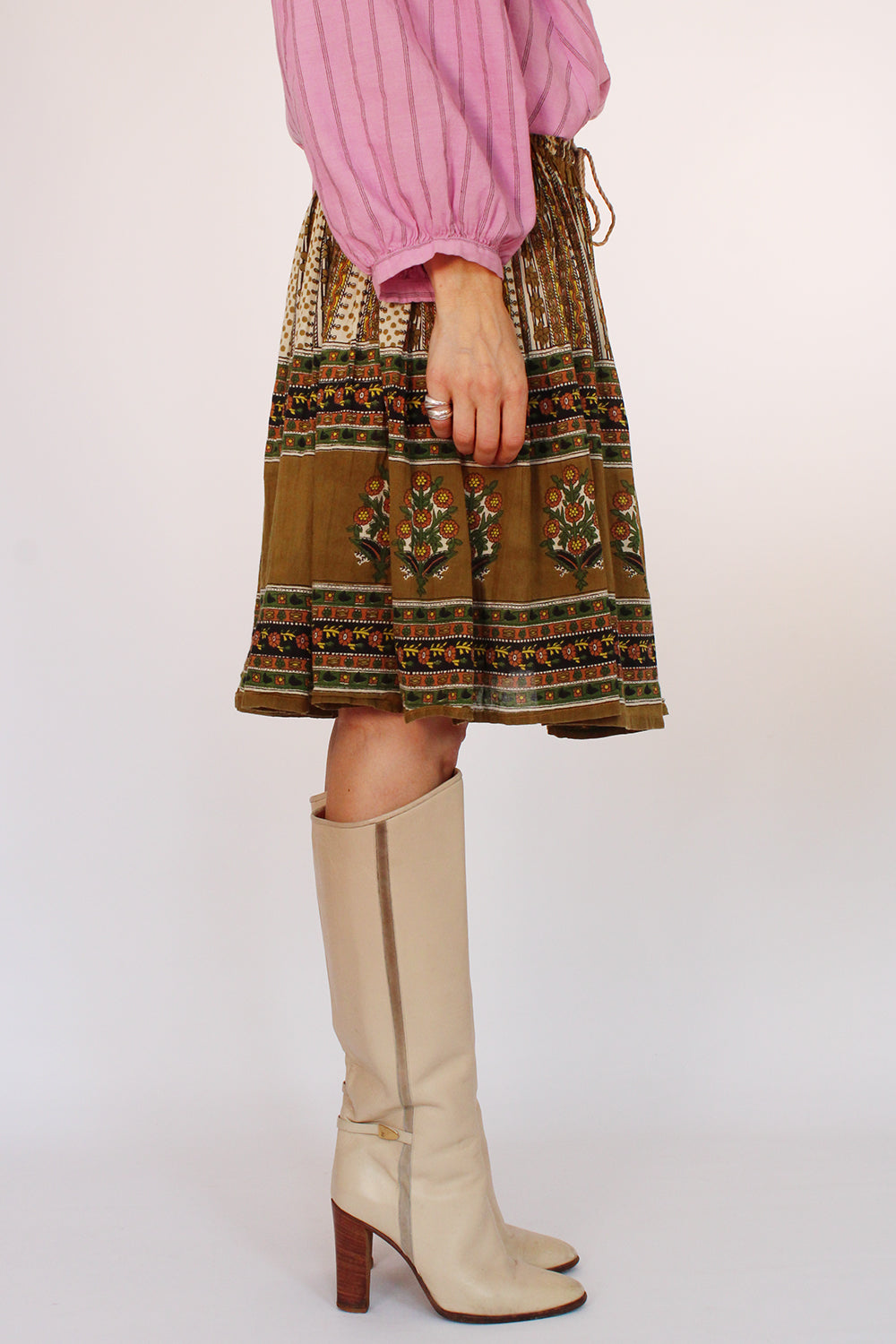 Vintage Indiase hippie rok
