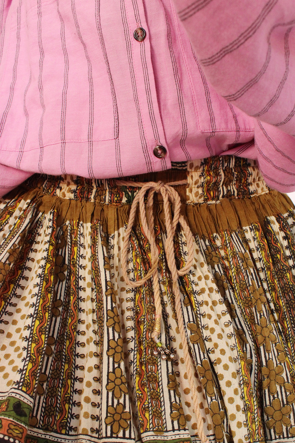 Vintage Indiase hippie rok