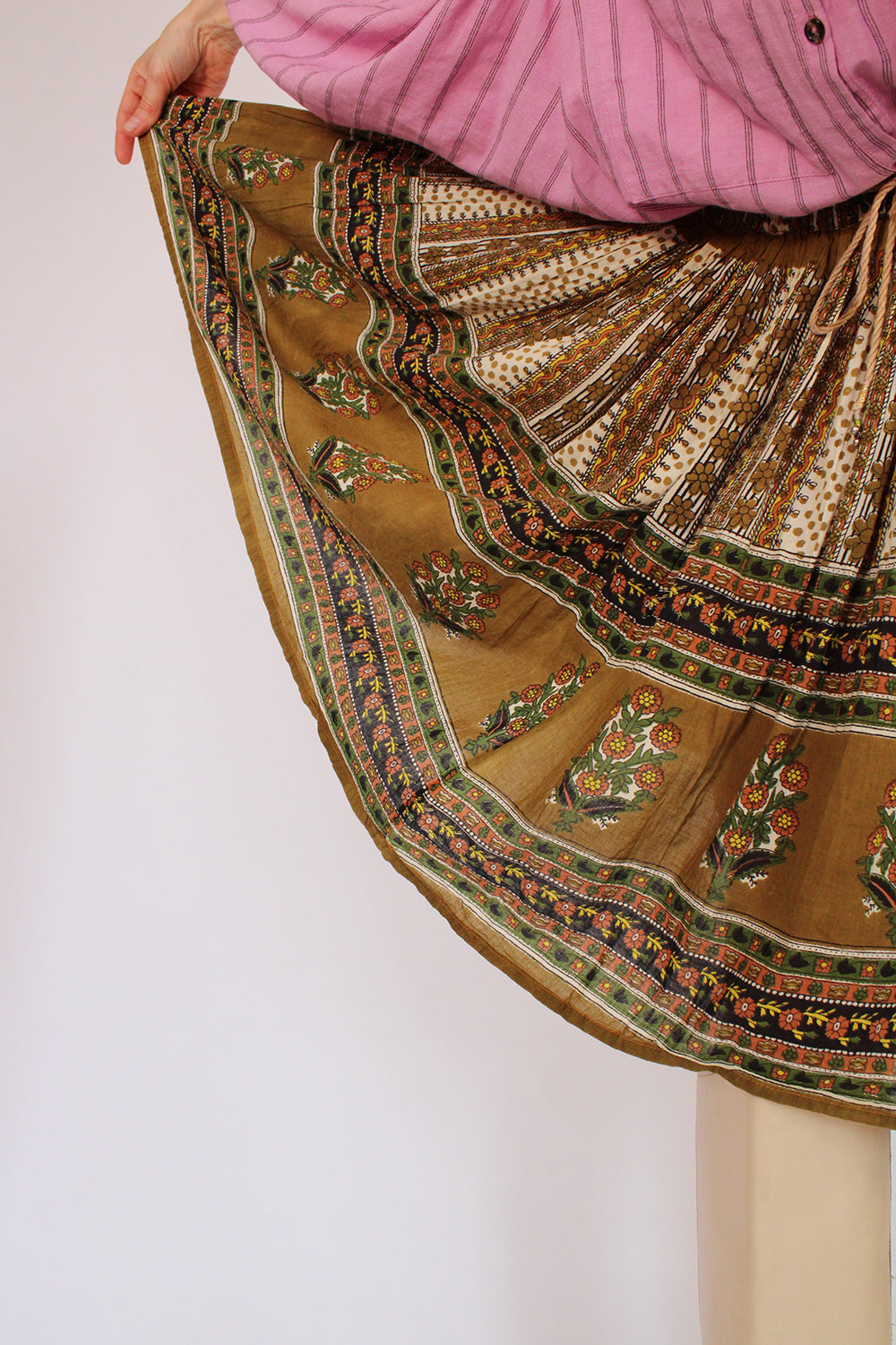 Vintage Indiase hippie rok