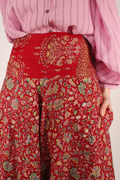 Vintage Indiase wijde broek
