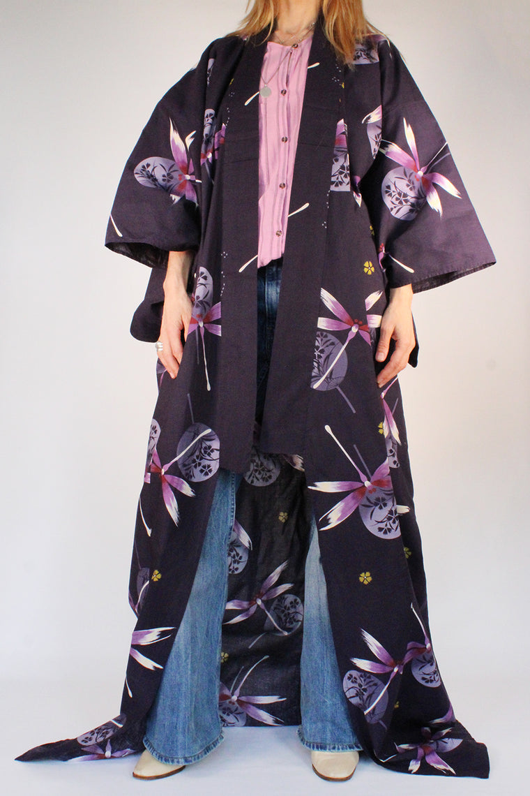 Vintage Japanse Yukata kimono