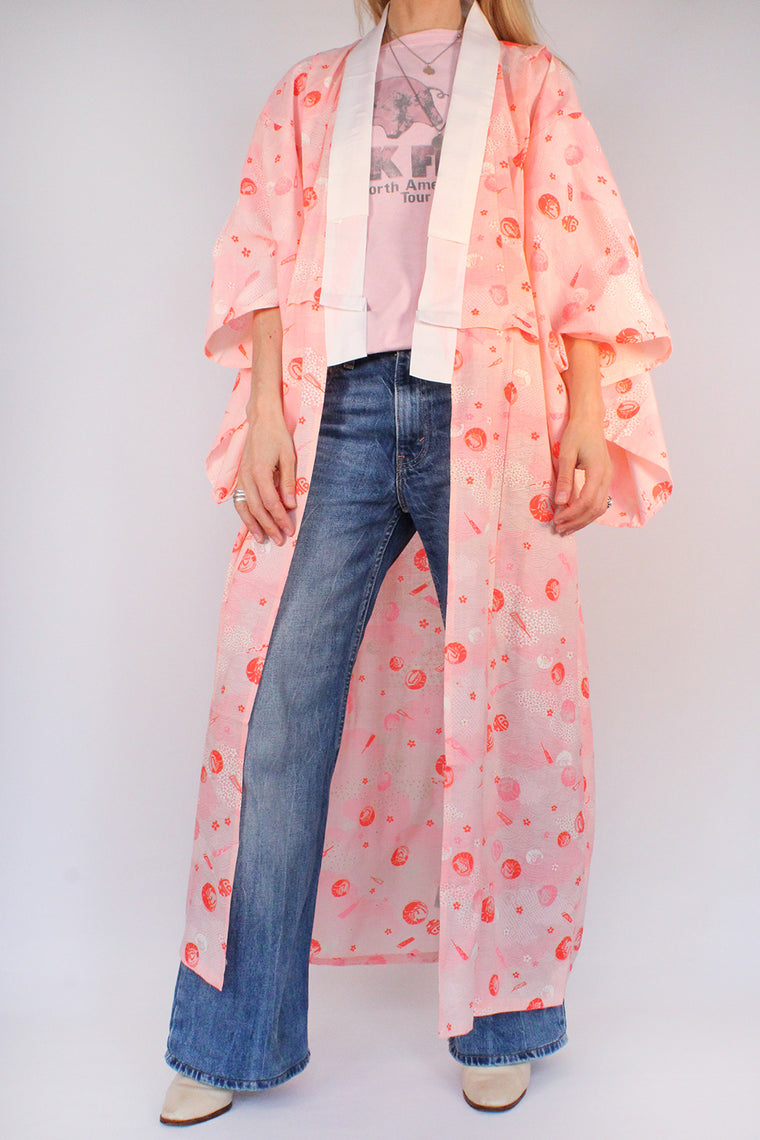 Vintage Japanse kimono