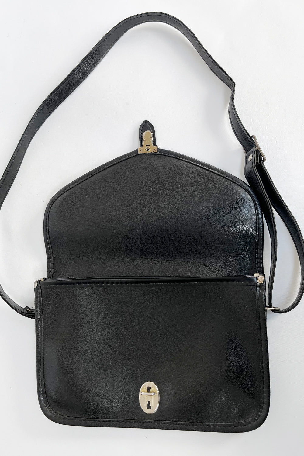 Vintage La Moda Vegan Leather Tas