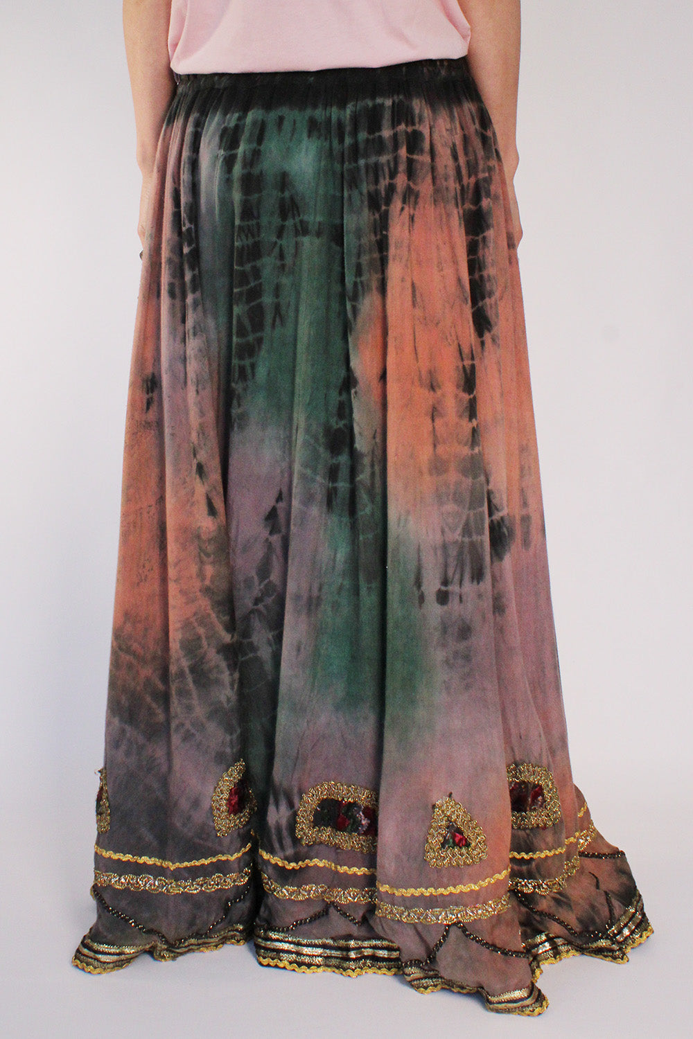 Vintage Tie Dye hippie rok