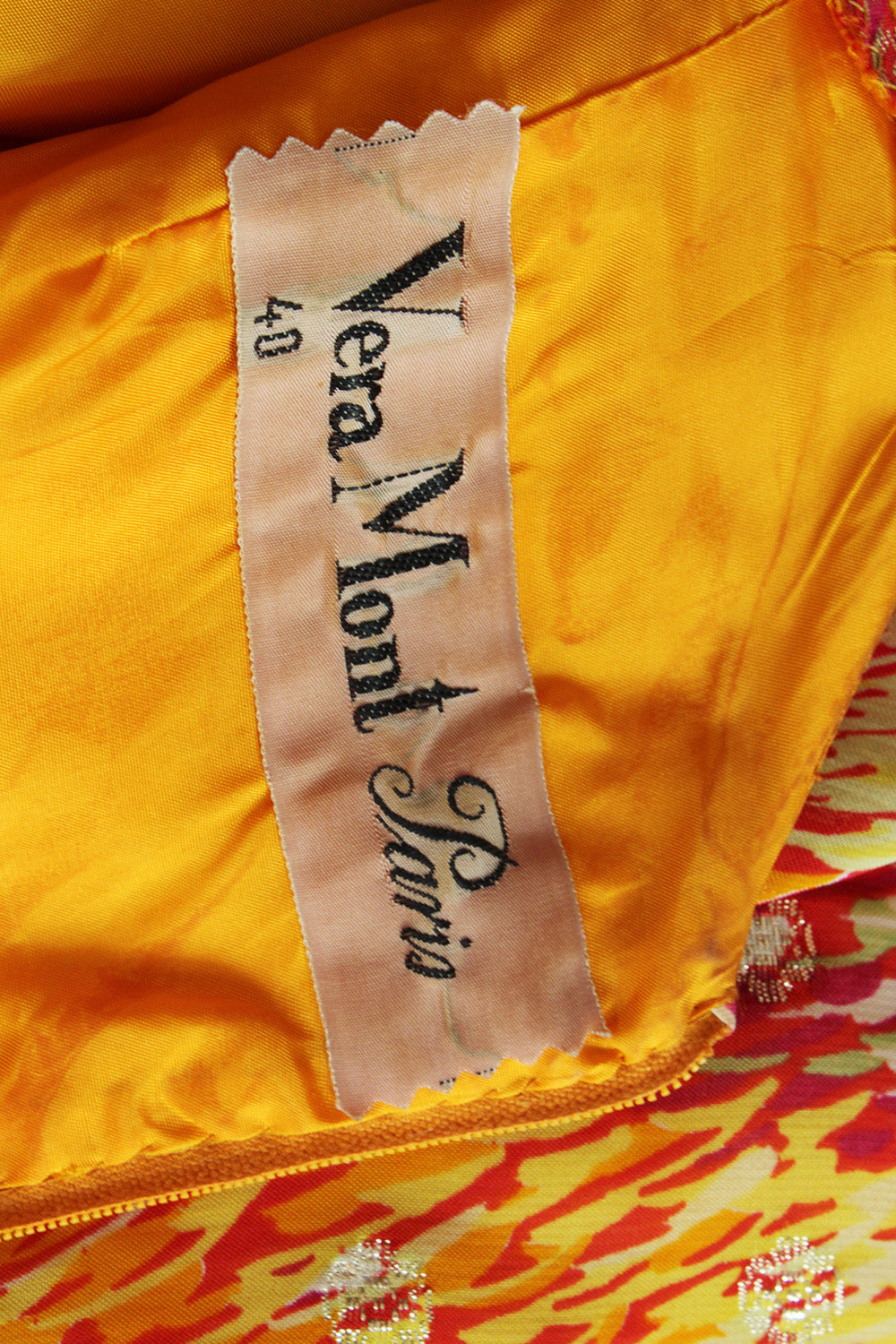 Vintage Vera Mont avondjurk